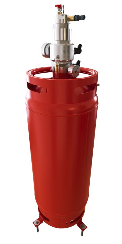 Модуль порошкового пожежогасіння МПП "Бранд - 50"