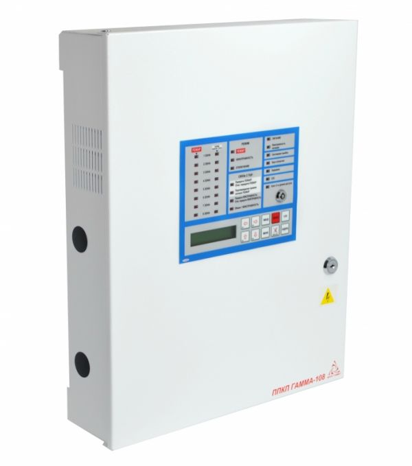 Прилад приймально-контрольний пожежний Гамма-108 new