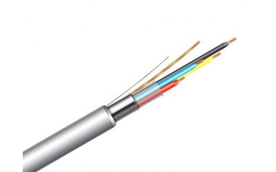 Кабель 4х0,22 сигналізаційний обміднений екранований (ALARM) біметал