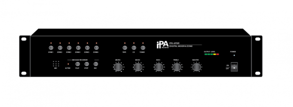 Багатозонний мікшуючий передпідсилювач IPA-6PAR