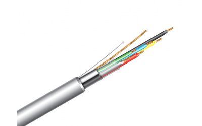Кабель 6х0,22 сигналізаційний обміднений екранований (ALARM) біметал
