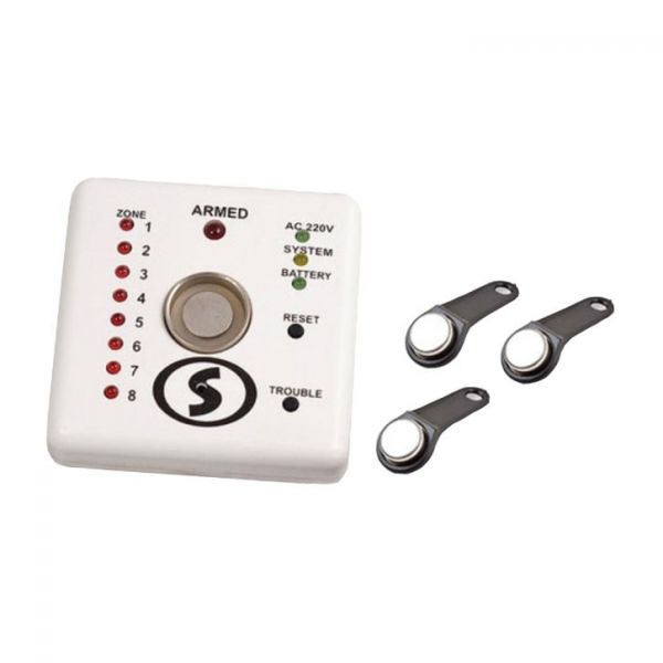 Виносний модуль індикації та управління Лінд 8 + 3 брелоки TouchMemory