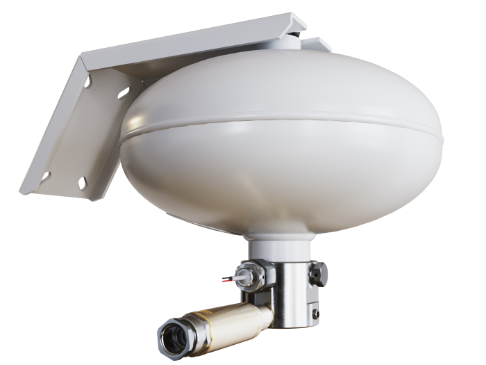 Модуль порошкового пожежогасіння МПП "Бранд-3-ВЗ" -Е -Н -93 вибухозахищений