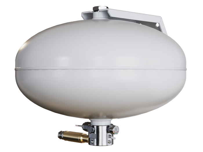 Модуль порошкового пожежогасіння МПП "Бранд-15-ВЗ" -Е -Н -68 вибухозахищений