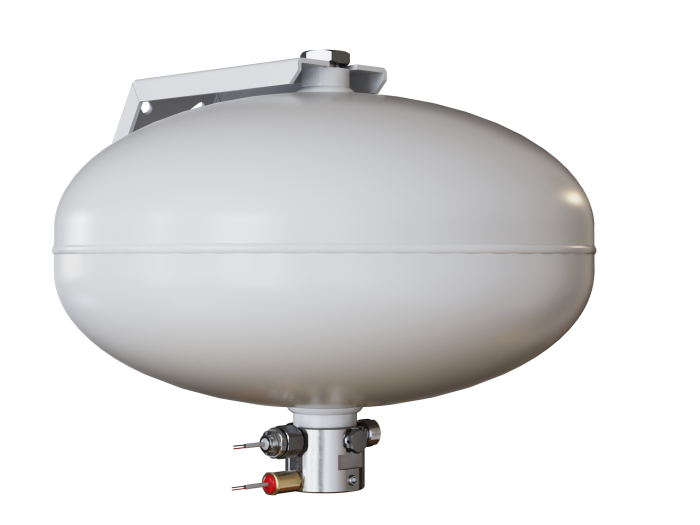 Модуль порошкового пожежогасіння МПП "Бранд-15" -А -Н -68