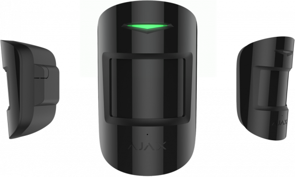 Комбінований датчик руху і розбиття Ajax CombiProtect black