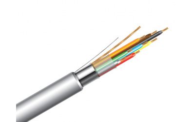 Кабель 8х0,22 сигналізаційний екранований Cu