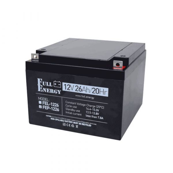 Акумулятор 12В 26 Аг Full Energy FEP-1226