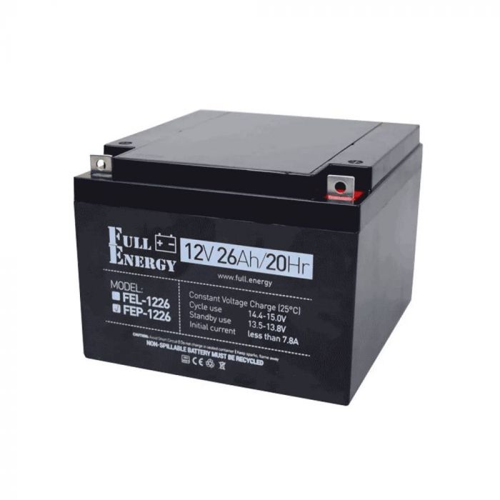 Акумулятор 12В 26 Аг Full Energy FEP-1226