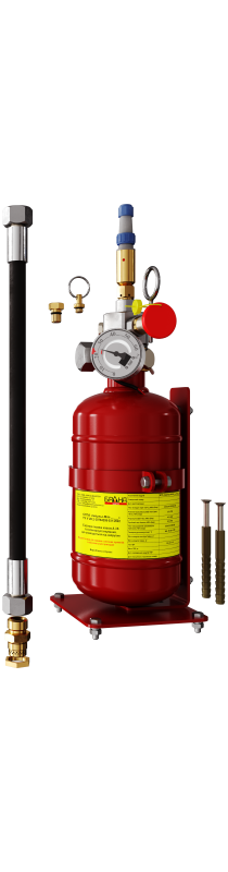 Модуль газового пожежогасіння МГП Імпульс-М-4-1,5-8Н