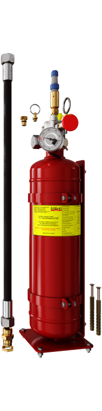 Модуль газового пожежогасіння МГП Імпульс-М-4-3-8Н