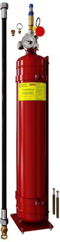 Модуль газового пожежогасіння МГП Імпульс-М-4-5-8Н