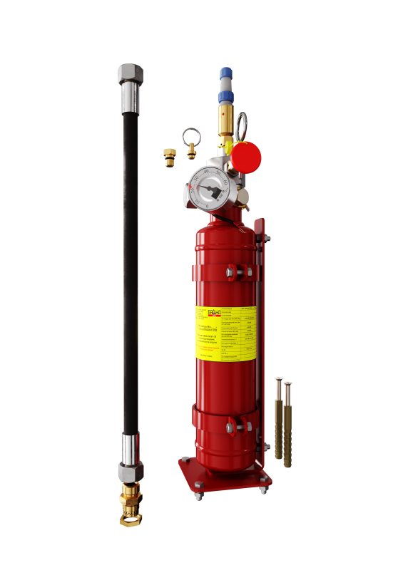 Модуль газового пожежогасіння МГП Імпульс-М-4-1-8Н