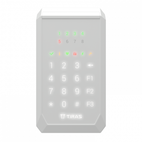 Клавіатура K-PAD8 (white)