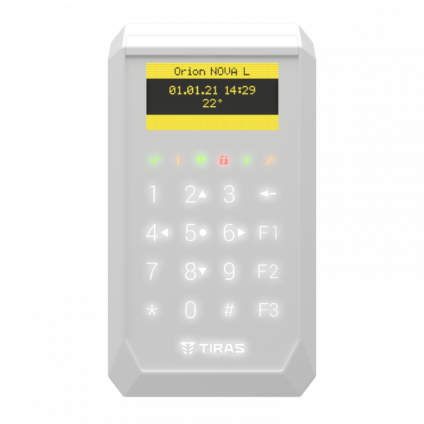 Клавіатура K-PAD OLED (white)