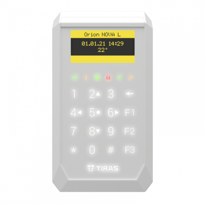 Клавіатура K-PAD OLED+ (white)