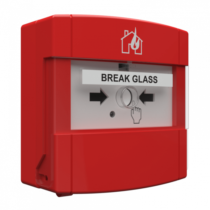 Адресний ручний пожежний сповіщувач DETECTO MNL100