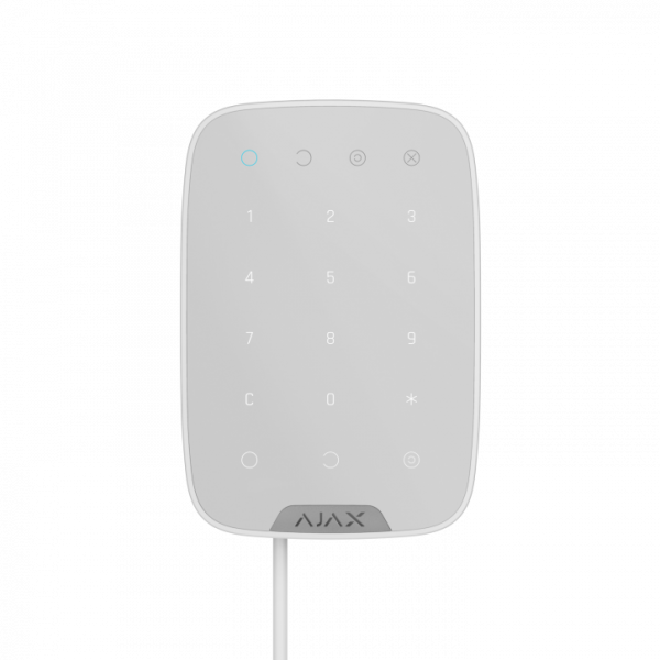 Дротова сенсорна клавіатура Ajax KeyPad Fibra