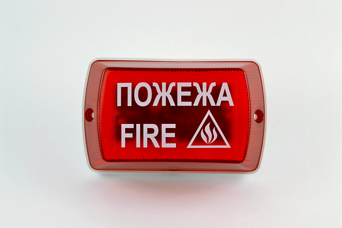 Оповіщувач пожежний світлозвуковий типу "Тортила" С-05С-12