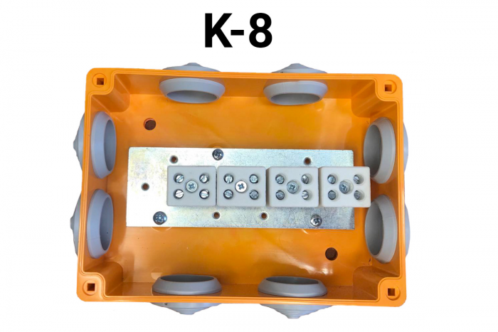 Коробка комутаційна вогнестійка типу "КРОМА" КП-02-90 К10/4