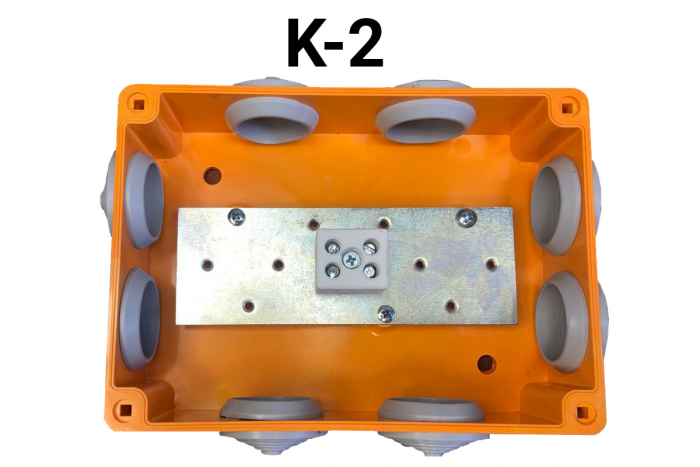 Коробка комутаційна вогнестійка типу "КРОМА" КП-02-90 К2/6