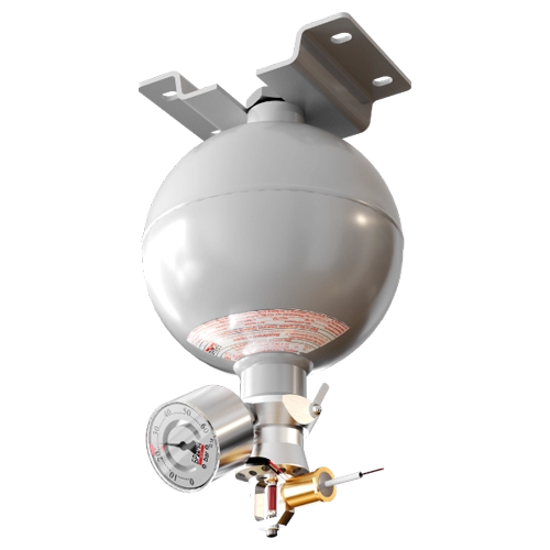 Малогабаритний модуль газового пожежогасіння Імпульс-2 зі стельовим кріпленням (МГП.І-2.Е.С)