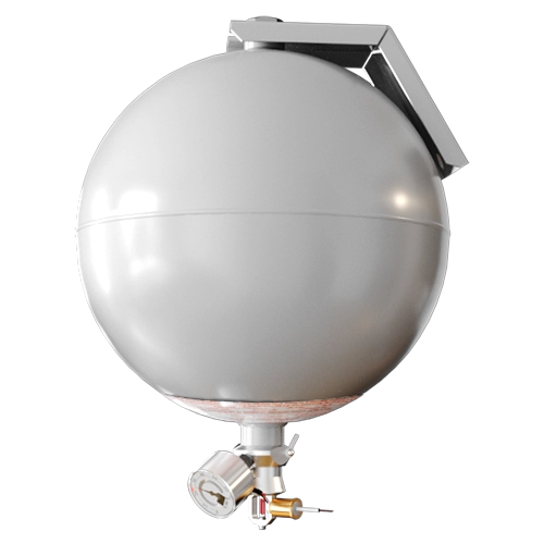 Малогабаритний модуль газового пожежогасіння Імпульс-20 з настінним кріпленням (МГП.І-20.Е.Н)