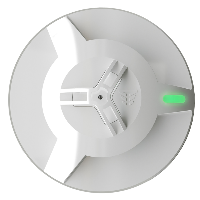 Неадресний мікропроцесорний комбінований сповіщувач диму та температури DETECTO MLT10 (white)