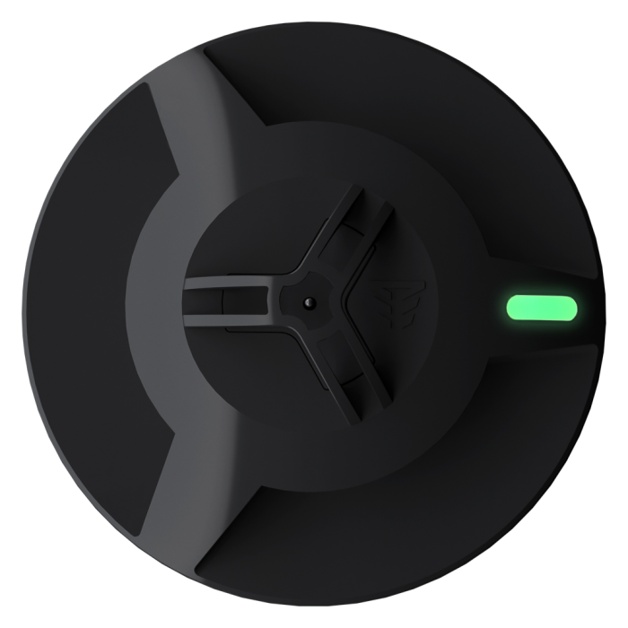 Неадресний мікропроцесорний комбінований сповіщувач диму та температури DETECTO MLT10 (black)