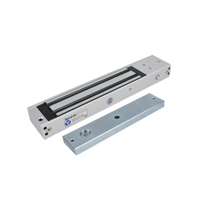 Електромагнітний замок YM-280N(LED)-DS для системи контролю доступу зі світловою індикацією, датчиком стану замка і дверей