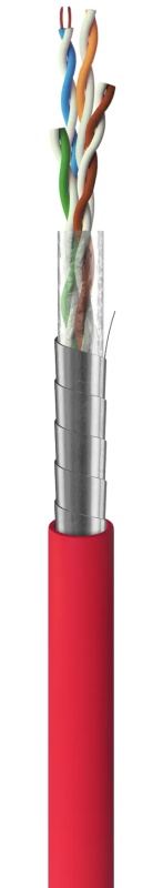 Кабель зв'язку та сигналізації КОВЕВнг (J-Y(St)YU-PF) 1х2х0.8 мм