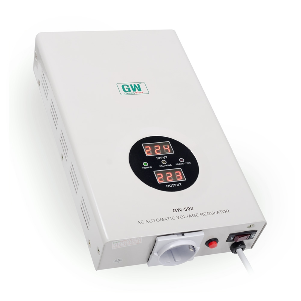 Стабілізатор напруги GW-500 однофазний релейний