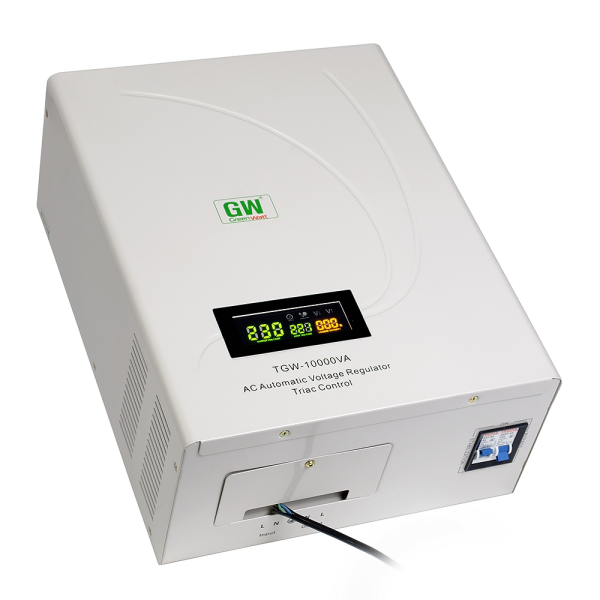 Стабілізатор напруги TGW-10000 однофазний з тиристорним керуванням