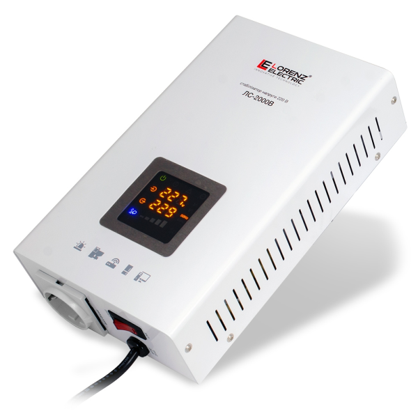 Стабілізатор напруги Lorenz Electric ЛС-2000В однофазний релейний