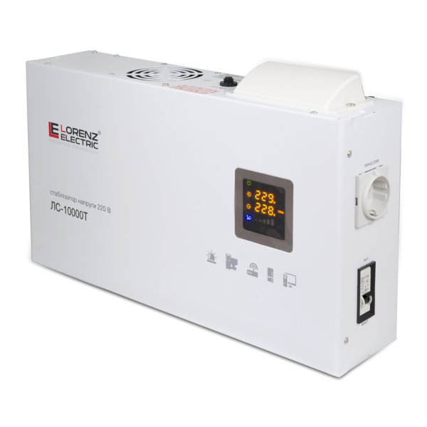 Стабілізатор напруги Lorenz Electric ЛС-10000Т однофазний релейний