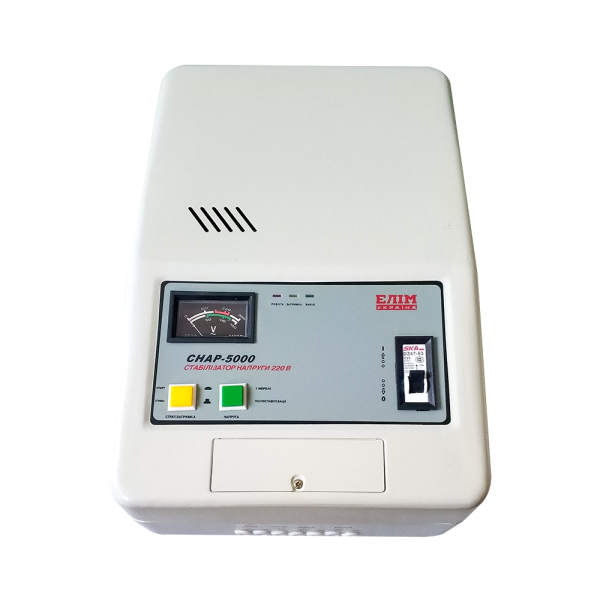 Стабілізатор напруги СНАР-5000 однофазний релейний