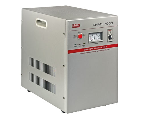 Стабілізатор напруги СНАП-7000 однофазний переносний