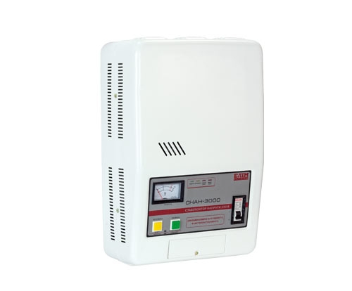 Стабілізатор напруги СНАН-3000 однофазний навісний