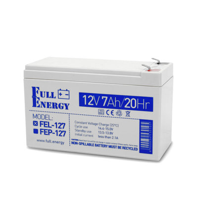 Акумулятор гелевий 12В 7 Аг Full Energy FEL-127