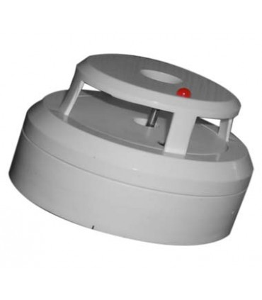 Сповіщувач пожежний тепловий з перемикачем адреси АИПТм