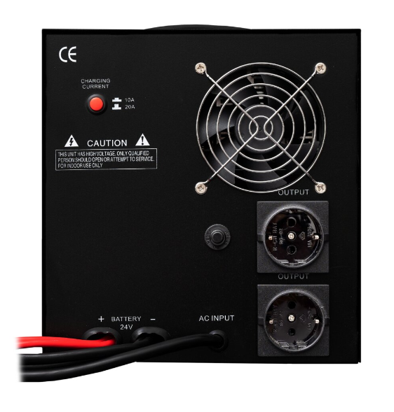 ДБЖ LogicPower LPY-PSW-2500VA+ (1800Вт) 10A/20A з правильною синусоїдою 24V