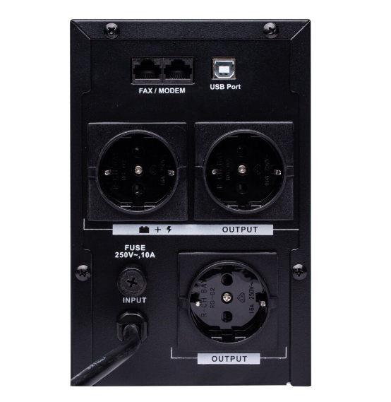 Джерело безперебійного живлення (ДБЖ) LPM-UL1550VA (1085Вт)