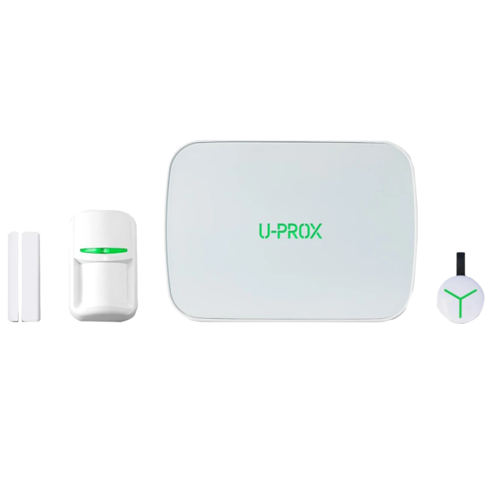 Комплект бездротової охоронної сигналізації U-Prox MPX G KF kit White