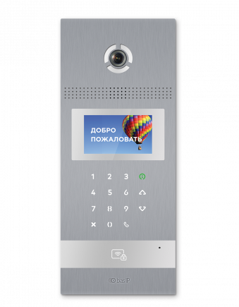 Багатоабонентська IP-виклична панель з 2 Мп HD камерою AA-12FB