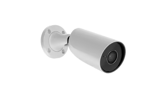 Дротова IP-камера відеоспостереження Ajax BulletCam (8 Mp/4 mm) ASP white