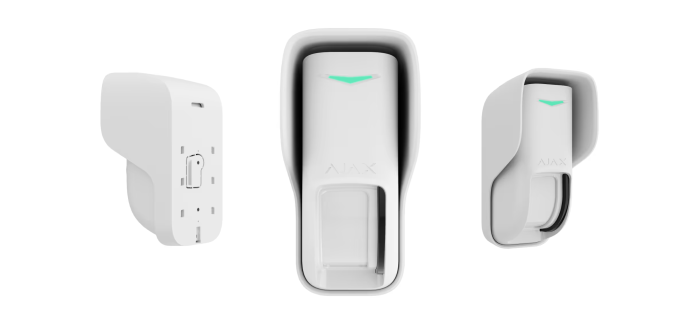 Датчик руху «штора» з технологією подвійного виявлення Ajax Curtain Outdoor Jeweller