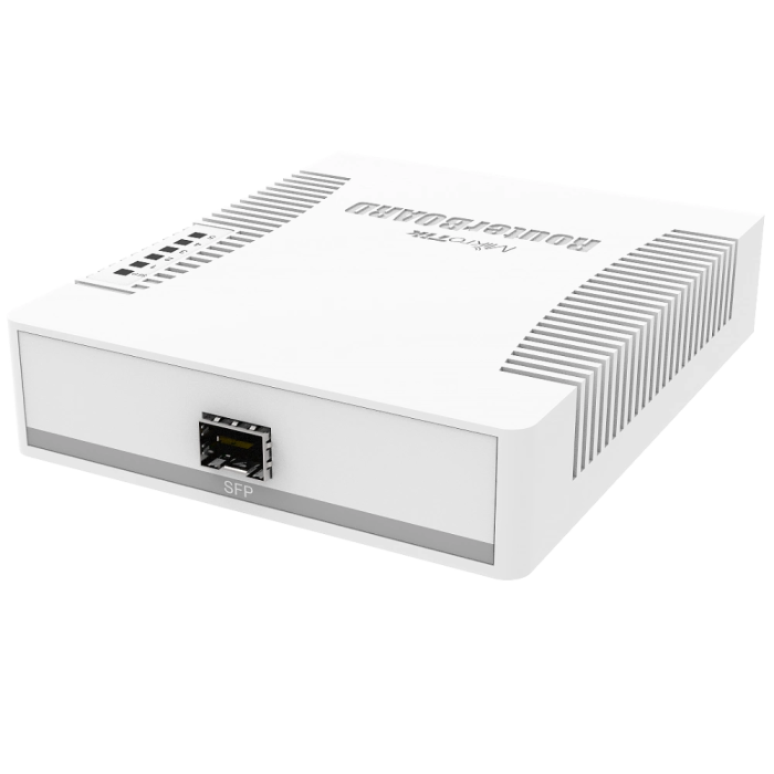 Комутатор 5 портів керований MikroTik RB260GS (CSS106-5G-1S)