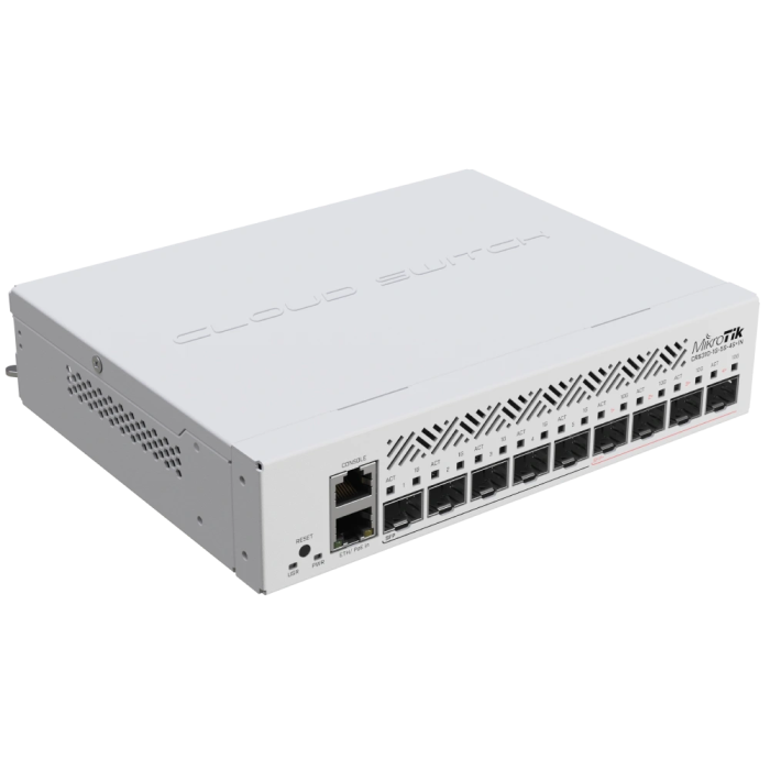 Комутатор 9 портів керований MikroTik CRS310-1G-5S-4S+IN 10G SFP+