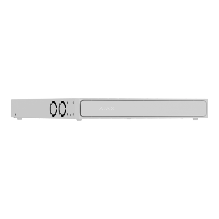 Мережевий відеореєстратор із розʼємом HDMI Ajax NVR H2D8PAC (16-ch) з 8 портами PoE