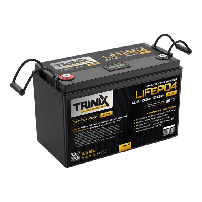Акумуляторна батарея 100 Ah 12V TLFP-12100 Ultra LiFePO4 TRINIX